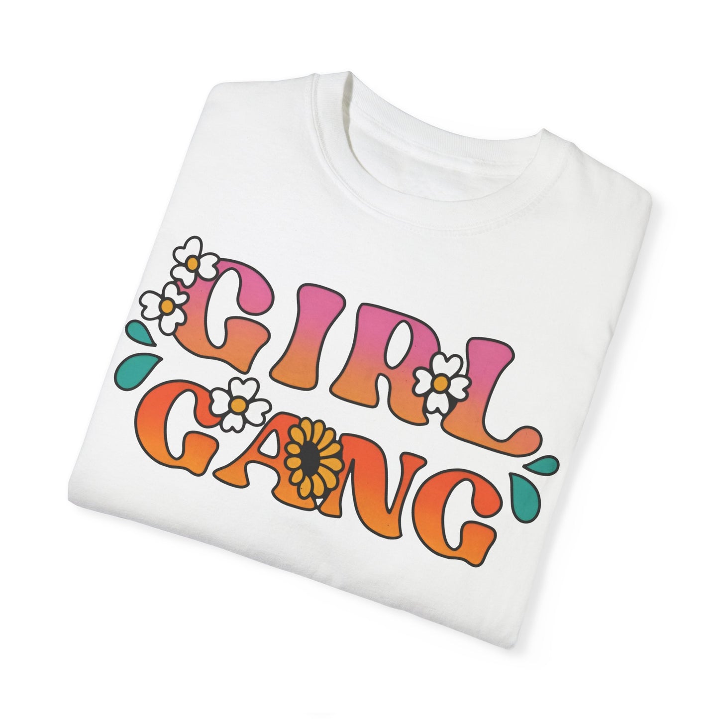 Girl Gang Vibes : T-shirts with Bold Typography"