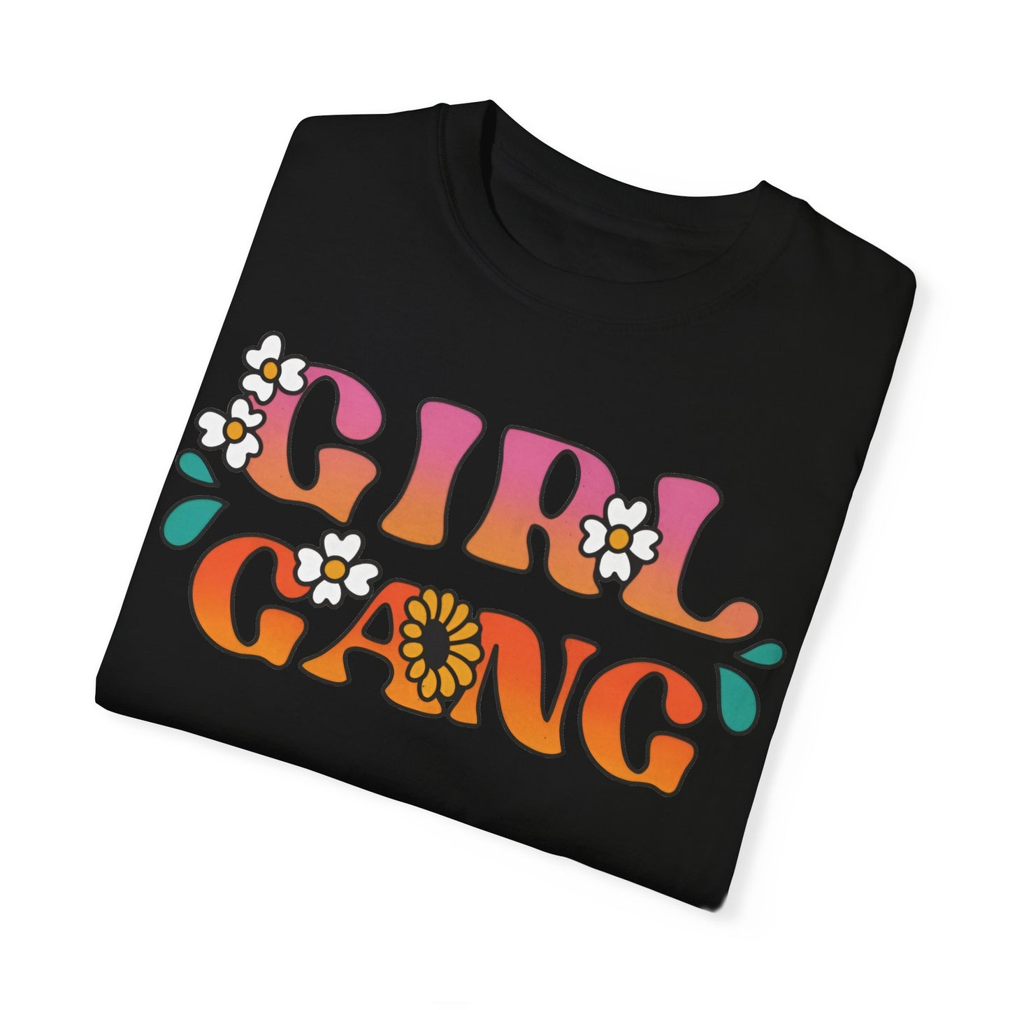 Girl Gang Vibes : T-shirts with Bold Typography"