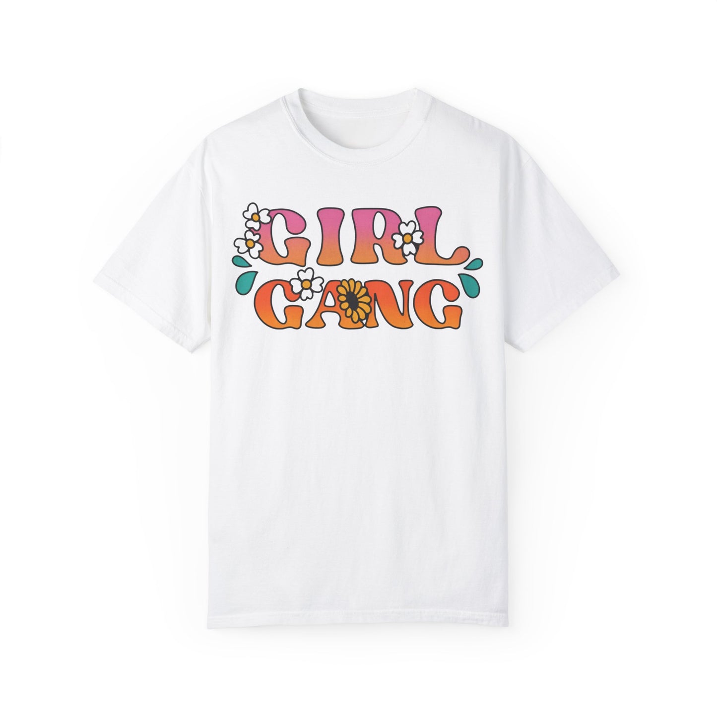 Girl Gang Vibes : T-shirts with Bold Typography"