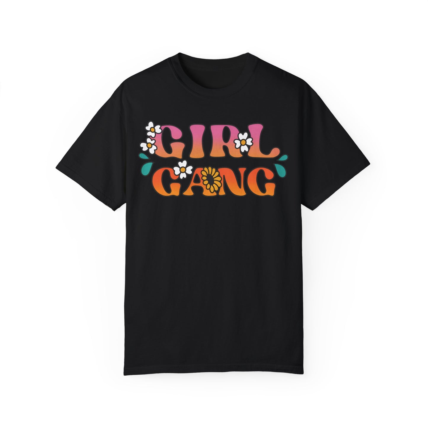 Girl Gang Vibes : T-shirts with Bold Typography"