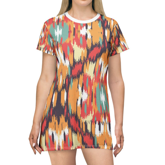 Printed T-Shirt Dress !