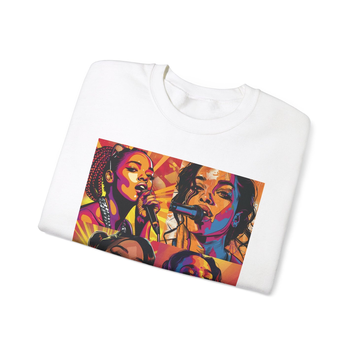 Rock with Rihanna Printed Sweatshirt !